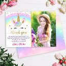 Search for rainbow thank you cards magical