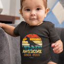 Search for dinosaur first birthday baby clothes Baby boy