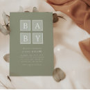 Search for blocks baby shower invitations Bohemian