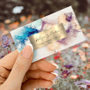 Search for purple foil business cards Makeup artist