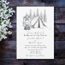Search for camping lantern invitations Outdoor