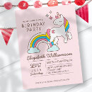 Search for cute invitations rainbow