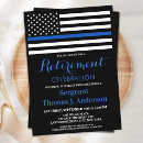 Search for thin blue line invitations Law enforcement