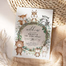 Search for owl 1st birthday invitations Wild one