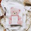 Search for bear baby shower invitations Beary cute baby