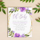 Search for inexpensive baby shower invitations Floral