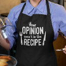 Search for your opinion aprons Chef