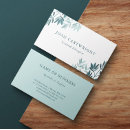 Search for teal business cards Therapist