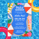 Search for pool bridal shower invitations Destination