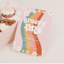 Search for groovy one invitations Retro