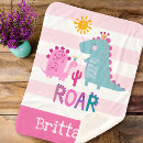 Search for girls dinosaur blankets T rex