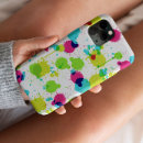 Search for paint splashes iphone cases Green