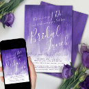 Search for bridal lunch invitations Modern