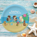 Search for luau paper plates Luau birthday party