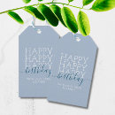 Search for happy birthday gift tags Elegant