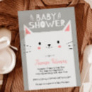 Search for kitty baby shower invitations Gender neutral