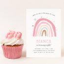 Search for pastel rainbow invitations Pink