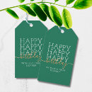 Search for green gift tags Elegant