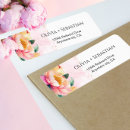 Search for peonie return address labels Classic