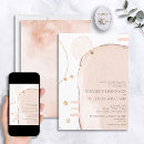 Search for modern abstract wedding invitations Neutral