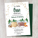 Search for squirrel birthday invitations Rustic