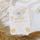 Search for cute koala baby shower invitations Bear