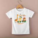 Search for jungle birthday tshirts Giraffe