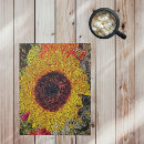 Search for sunflower notepads Yellow flower