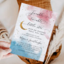 Search for twinkle little star gender reveal invitations How we wonder