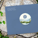 Search for monogram wedding stickers Watercolor