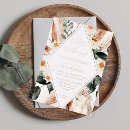 Search for copper foil wedding invitations Rustic