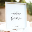 Search for smores wedding signs Smore station