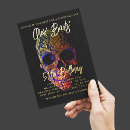 Search for day of the dead birthday invitations Floral skull