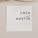 Search for black on white napkins For her