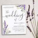 Search for purple fall wedding invitations Lavender