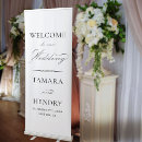 Search for bride and groom name banners Minimalist