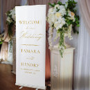 Search for bride and groom name banners Elegant