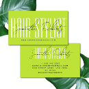 Search for neon business cards Elegant