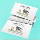 Search for cattle business cards Watercolor
