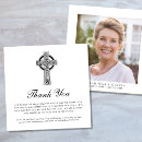 Search for religious funeral thank you cards Elegant