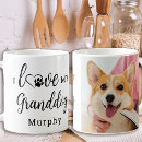 Search for paw prints on my heart mugs For her