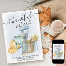 Search for pumpkin greeting invitations Fall