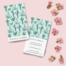 Search for succulent business cards Desert