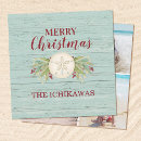 Search for coastal photo christmas cards Beach