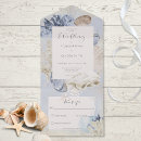 Search for boho beach wedding invitations Dusty blue