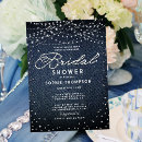 Search for denim and diamonds bridal shower invitations Bride