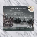Search for block halloween invitations Haunted house