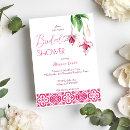 Search for fuchsia bridal shower invitations Elegant