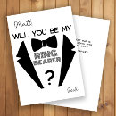 Search for ring bearer cards Typography