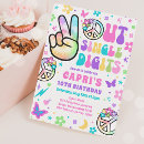 Search for double rainbow invitations Peace out single digits